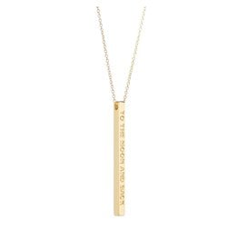 MantraBand Necklace To The Moon- Gold