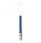 Bella Tunno Bella Tunno Pacifier Clip Navy