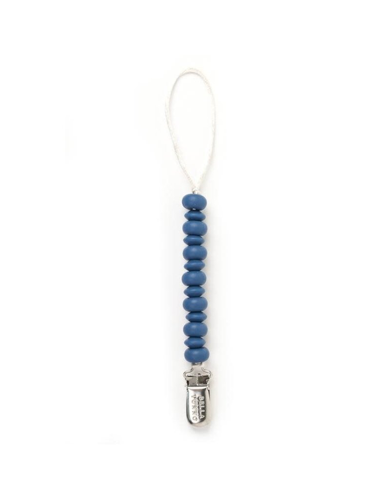 Bella Tunno Bella Tunno Pacifier Clip Navy