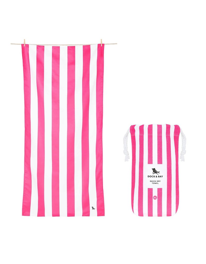 Dock & Bay Quick Dry Towel Large Phi Phi Pink