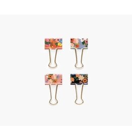 Rifle Paper Co Rifle Binder Clips Lively Floral