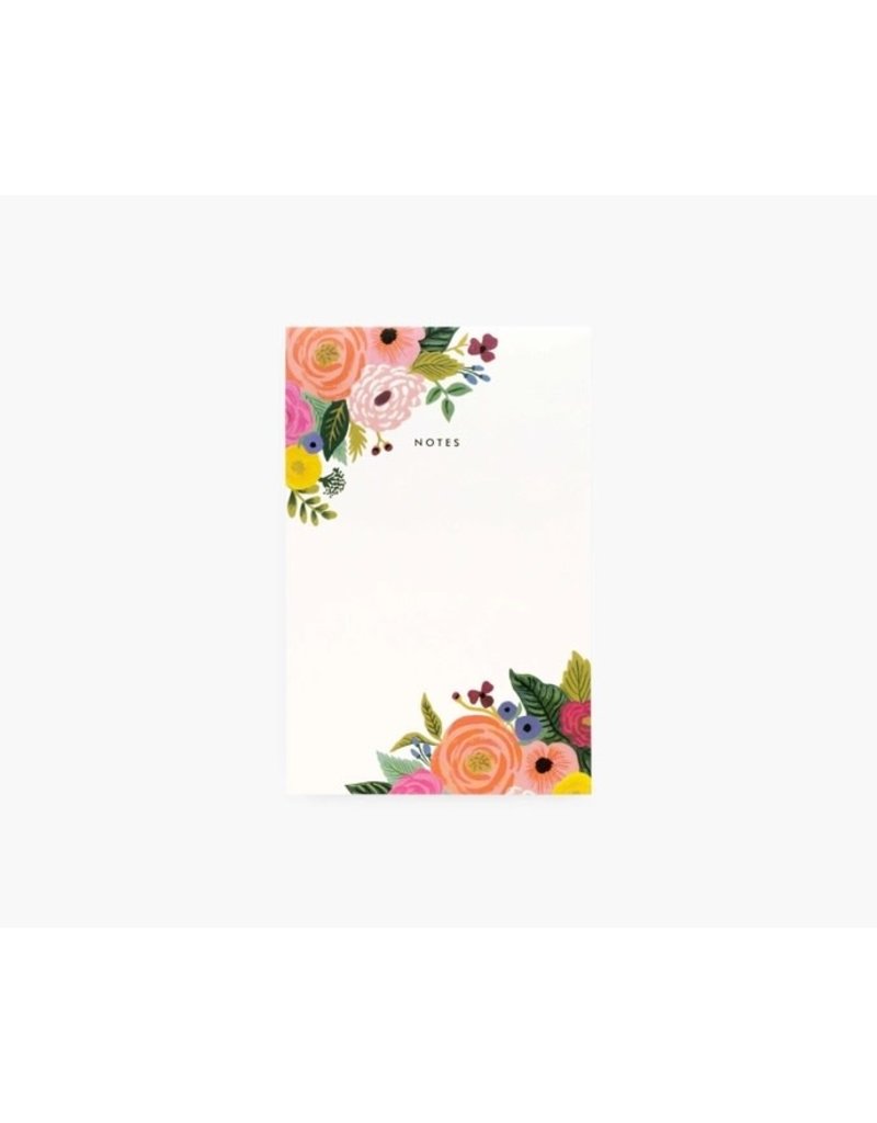 Rifle Paper Co Rifle Notepad Juliet Rose