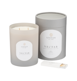 Linneas Lights Double Wick Candle Nectar