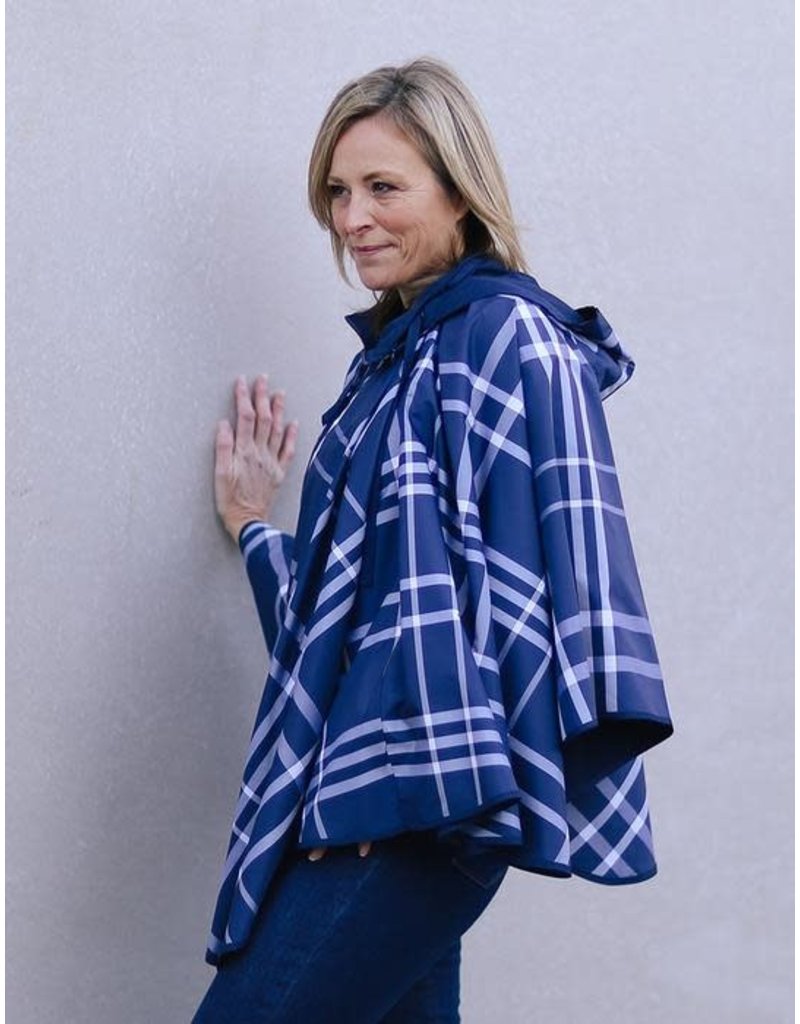 Sporty Rap Navy & Navy Plaid