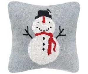 snowman cushion