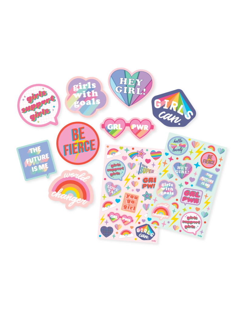 Ooly Scented Scratch Stickers GRL PWR