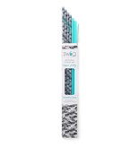 Swig Reusable Straw Set Incognito Camo & Aqua