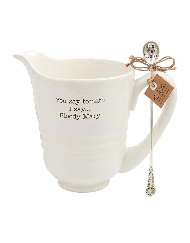 Mud Pie Mud Pie Circa Bloody Mary Pitcher Set