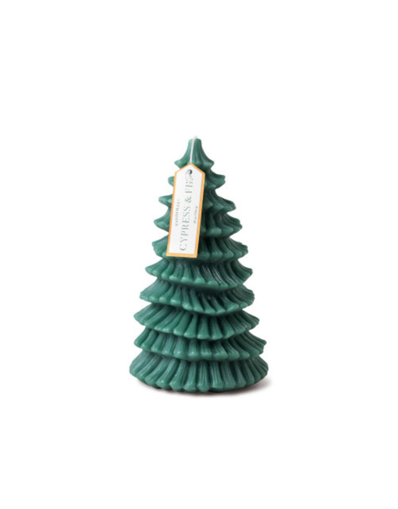Paddywax Holiday Cypress Fir Tree Totem Candle Large