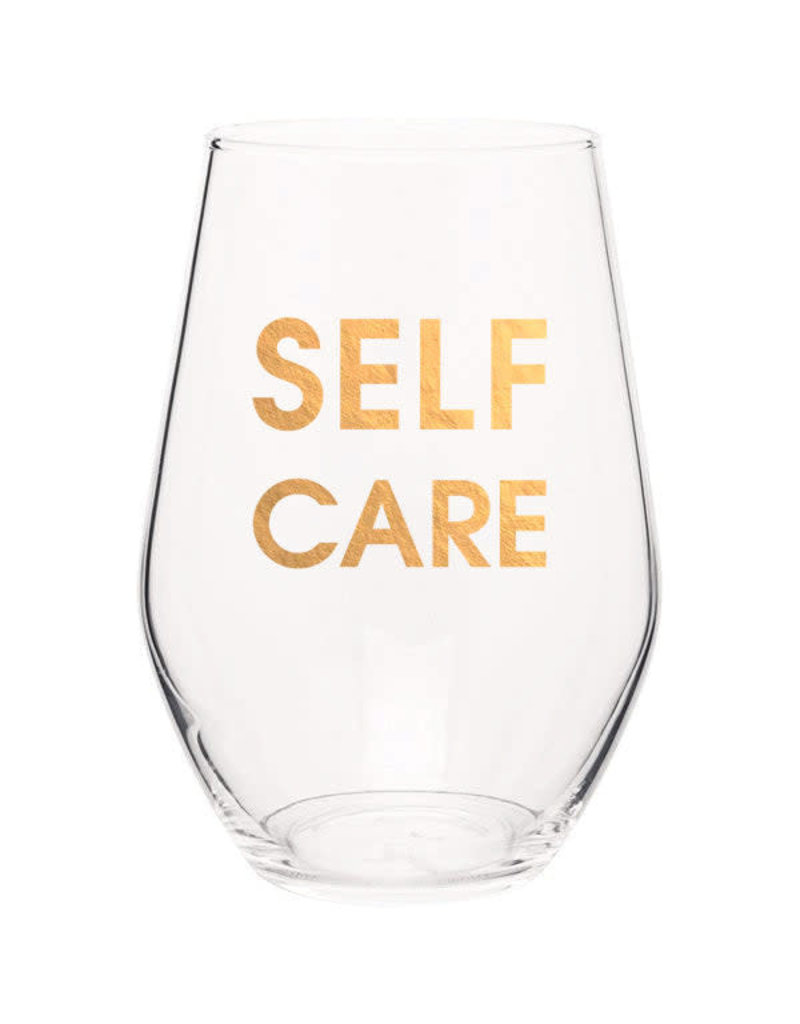 Chez Gagne Wine Glass Self Care