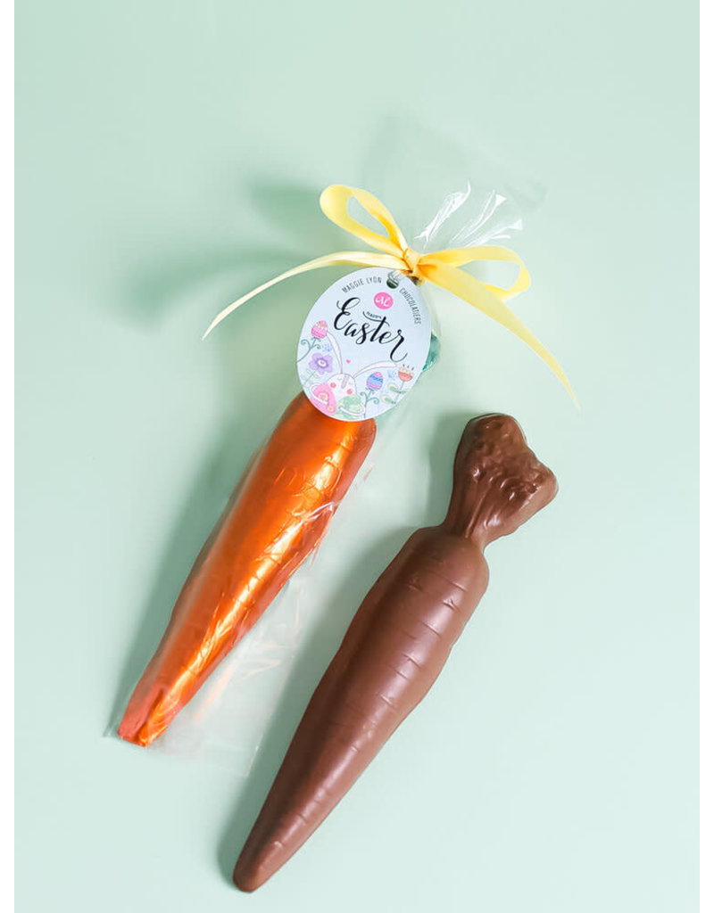 Maggie Lyon Foil Wrapped Carrots Milk Chocolate