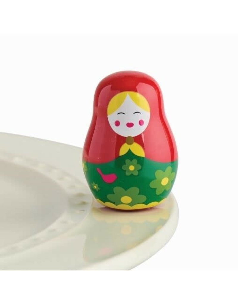 Nora Fleming Nora Fleming Attachment All Dolled Up Nesting Doll