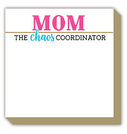 Mini Luxe Notepad- Mom, The Chaos Coordinator
