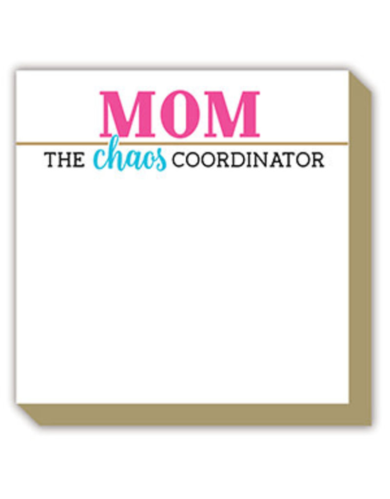 Mini Luxe Notepad- Mom, The Chaos Coordinator