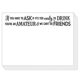 Roseanne Beck Mini Slab Pad- We Can't Be Friends