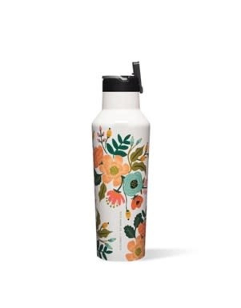 Corkcicle Corkcicle Sport Canteen- 20oz Rifle Cream Lively Floral