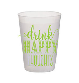 Frost Flex Cup Drink Happy Thoughts