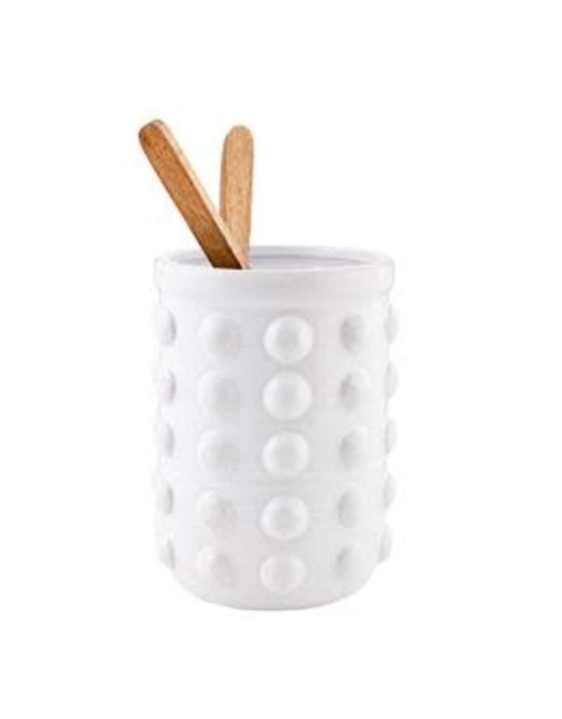 Mud Pie Mud Pie Beaded Utensil Crock