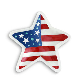 Demdaco Platter Patriotic Star