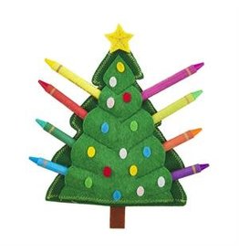 Mud Pie Mud Pie Holiday Crayon Holder Tree
