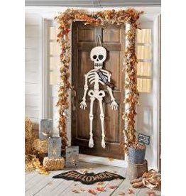 Mud Pie Mud Pie Fall Door Hanging Skeleton