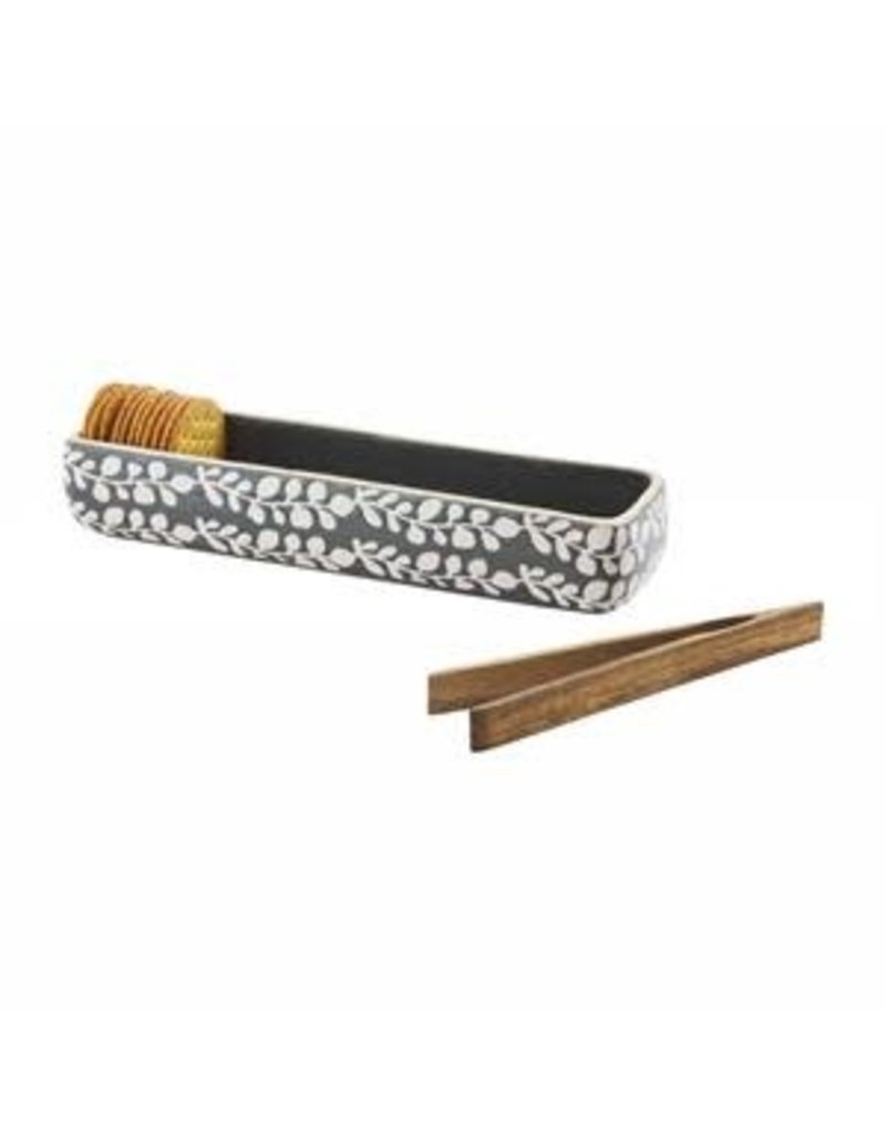 Mud Pie Fall Pinehill Cracker Dish Set