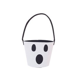C & F Enterprises Felt Candy Bucket- Ghost