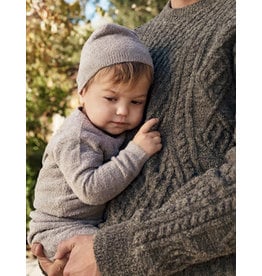 Barefoot Dreams Barefoot Dreams Cozychic Lite Infant Beanie Pewter