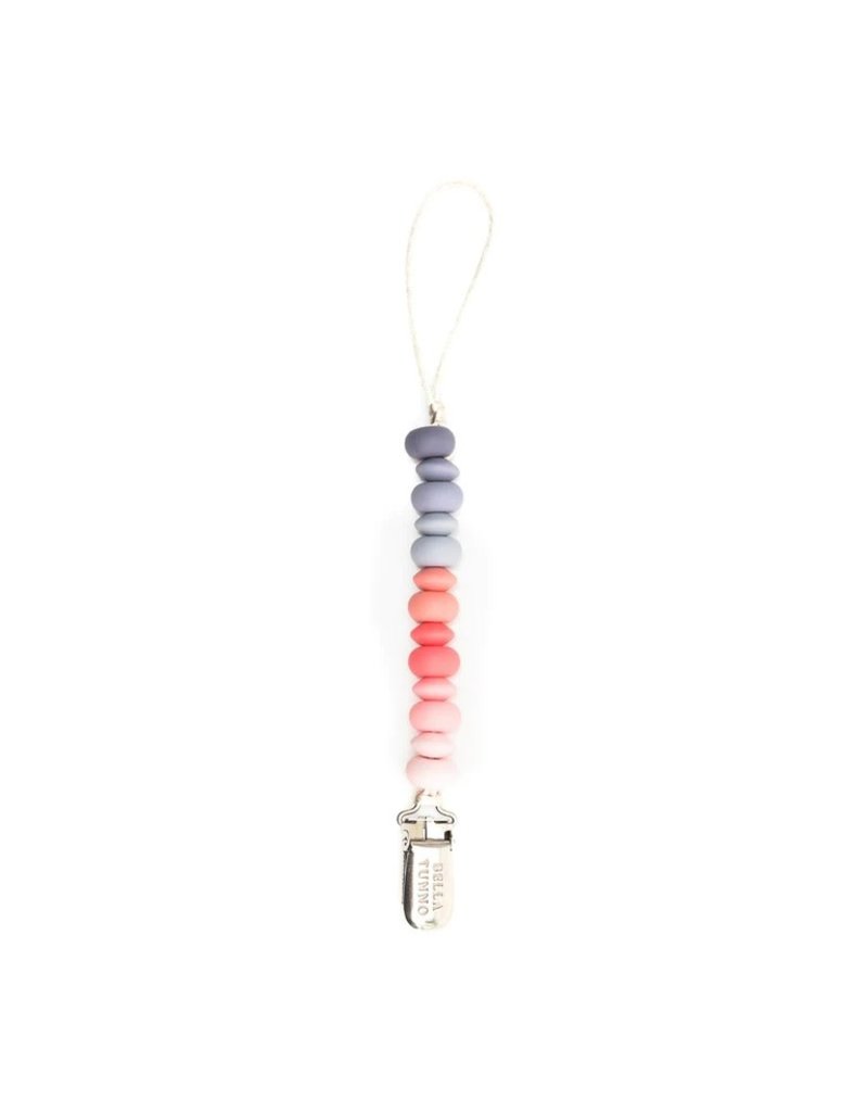 Bella Tunno Bella Tunno Pacifier Clip Pink Multi