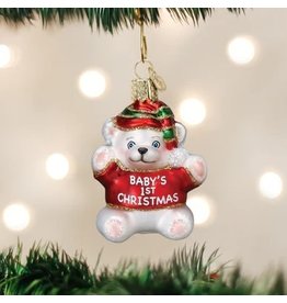 Old World Christmas Old World Christmas Ornament Baby's 1st Christmas
