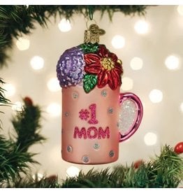 Old World Christmas Ornament Best Mom Mug
