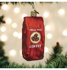 Old World Christmas Ornament Bag of Coffee Beans