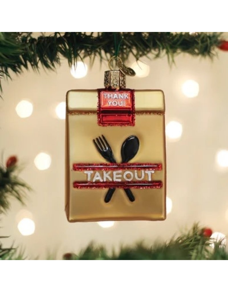Old World Christmas Old World Christmas Ornament Takeout Bag