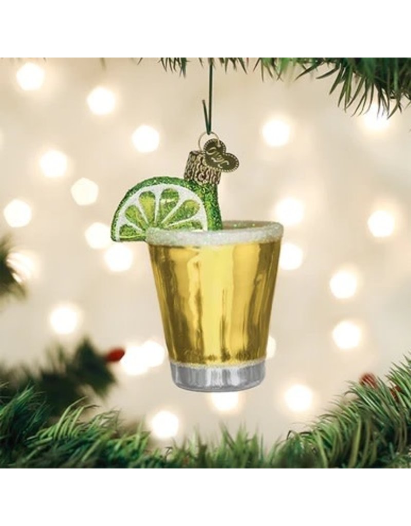 Old World Christmas Ornament Tequilla Shot