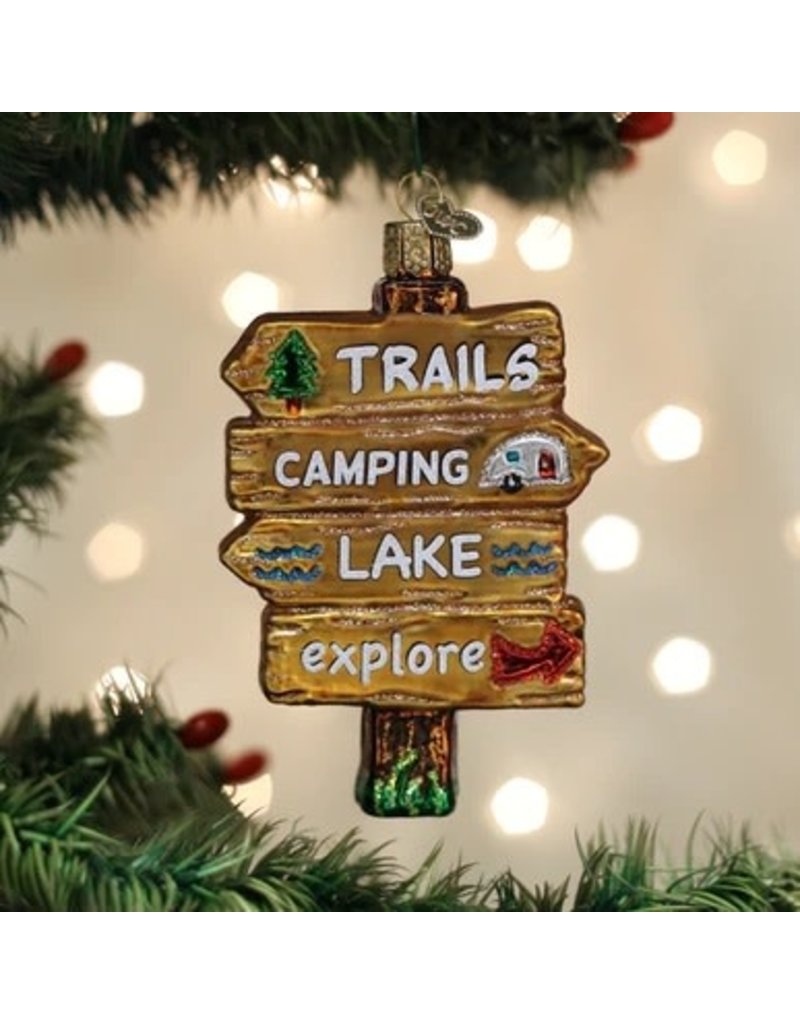 Old World Christmas Old World Christmas Ornament Gone Camping