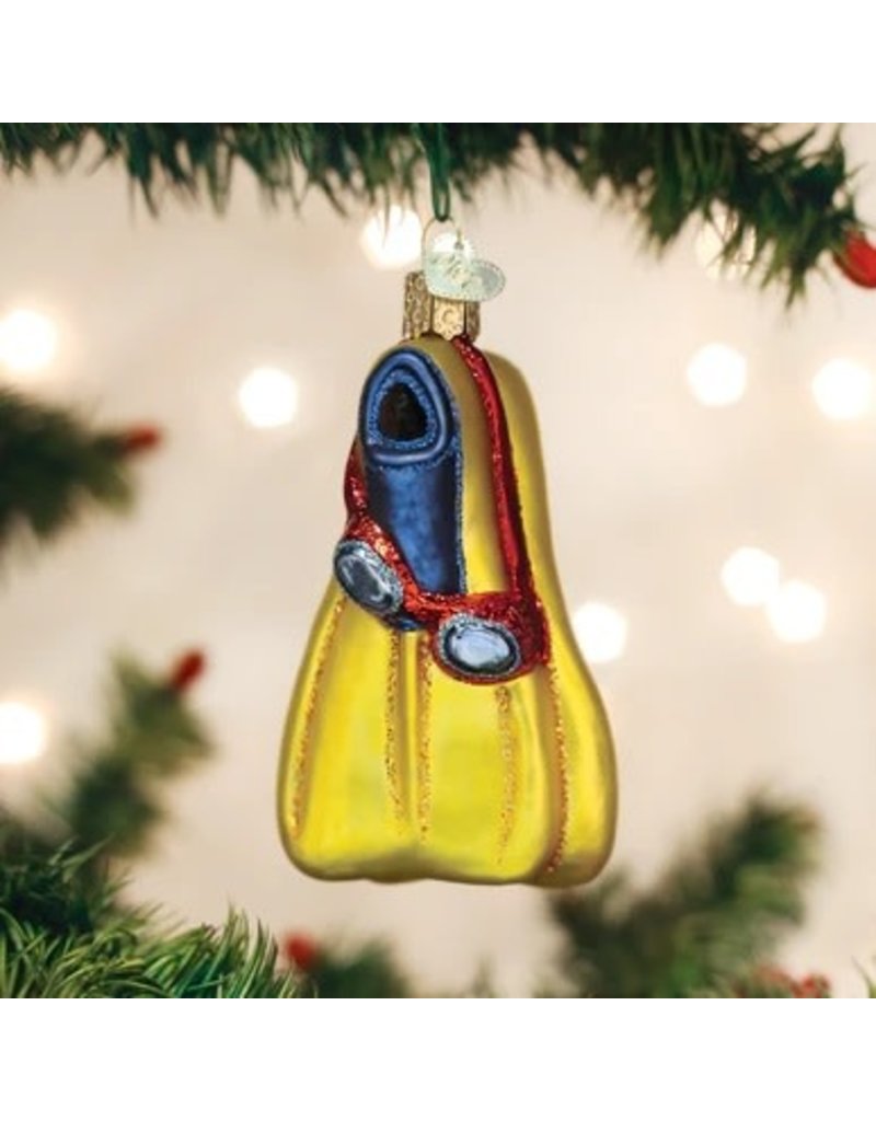 Old World Christmas Old World Christmas Ornament Swim Flippers