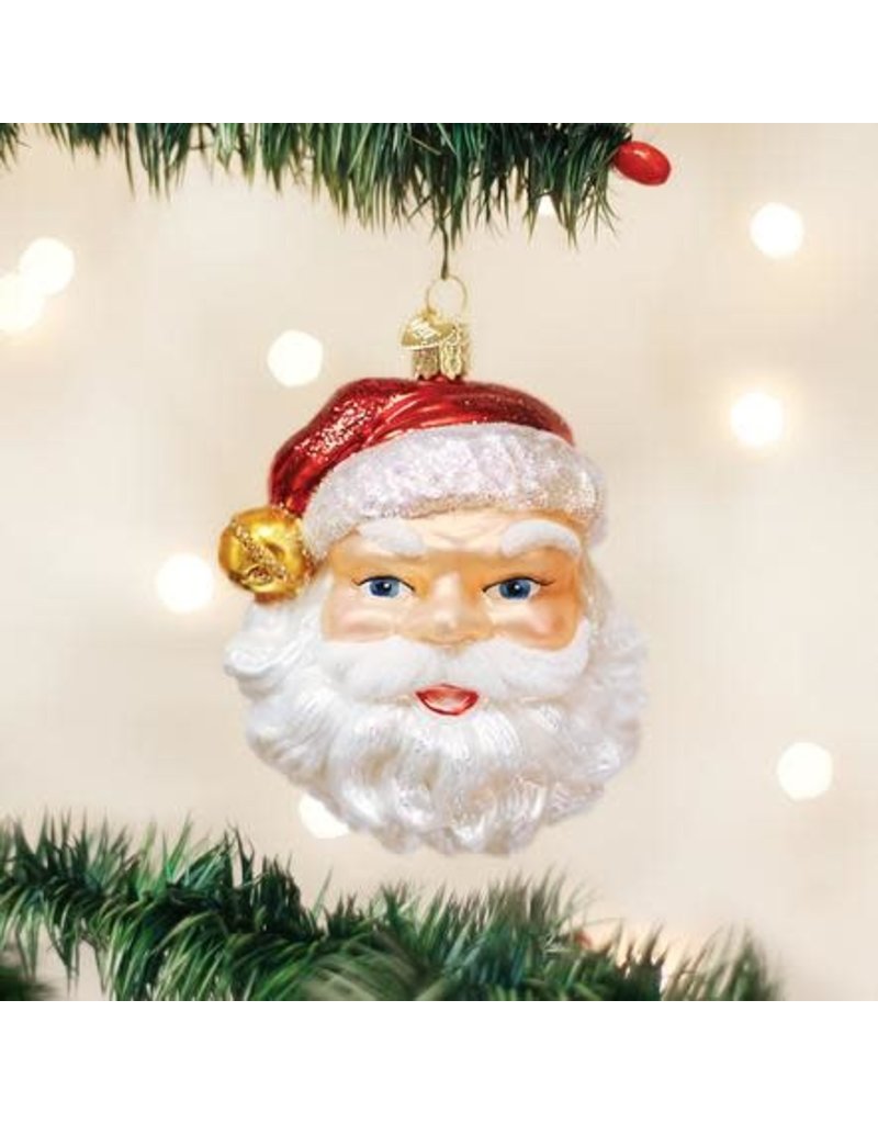Old World Christmas Ornament Jingle Bell Santa