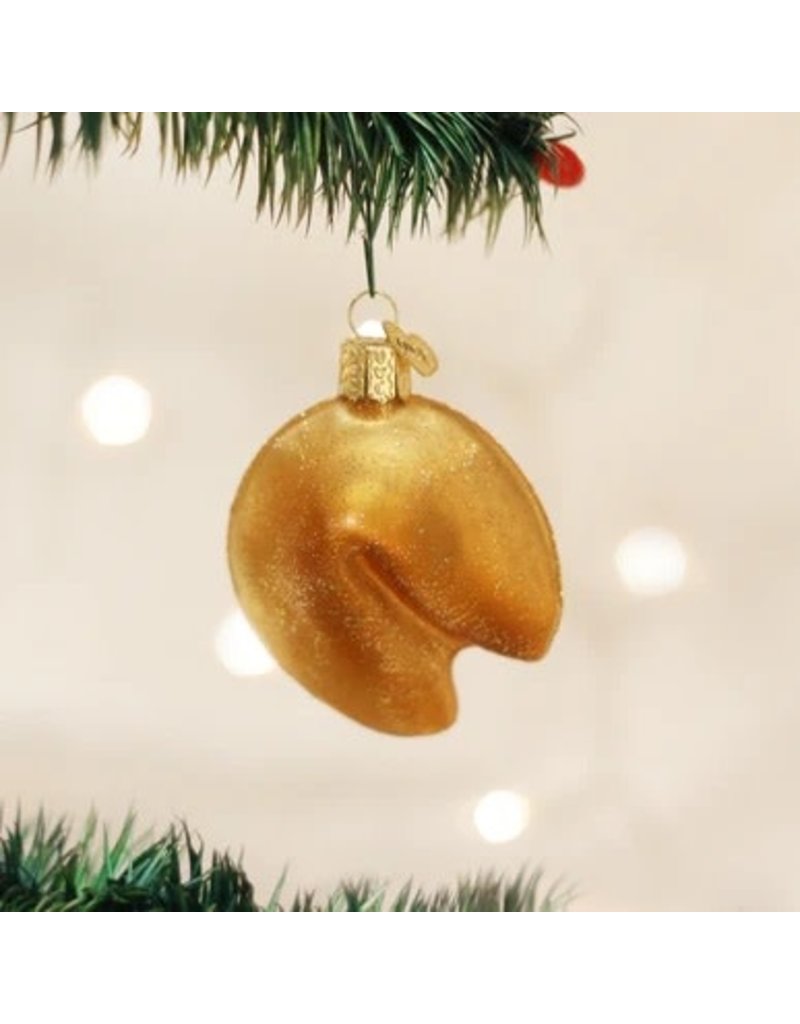 Old World Christmas Ornament Fortune Cookie