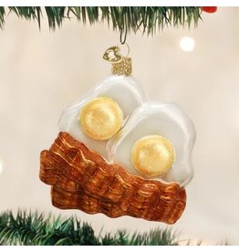 Old World Christmas Ornament Bacon & Eggs