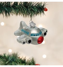 Old World Christmas Ornament Airplane