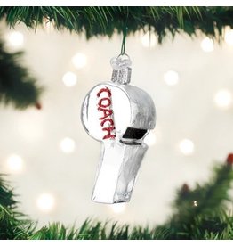Old World Christmas Old World Christmas Ornament Coach's Whistle