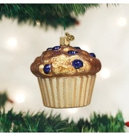 Old World Christmas Ornament Blueberry Muffin