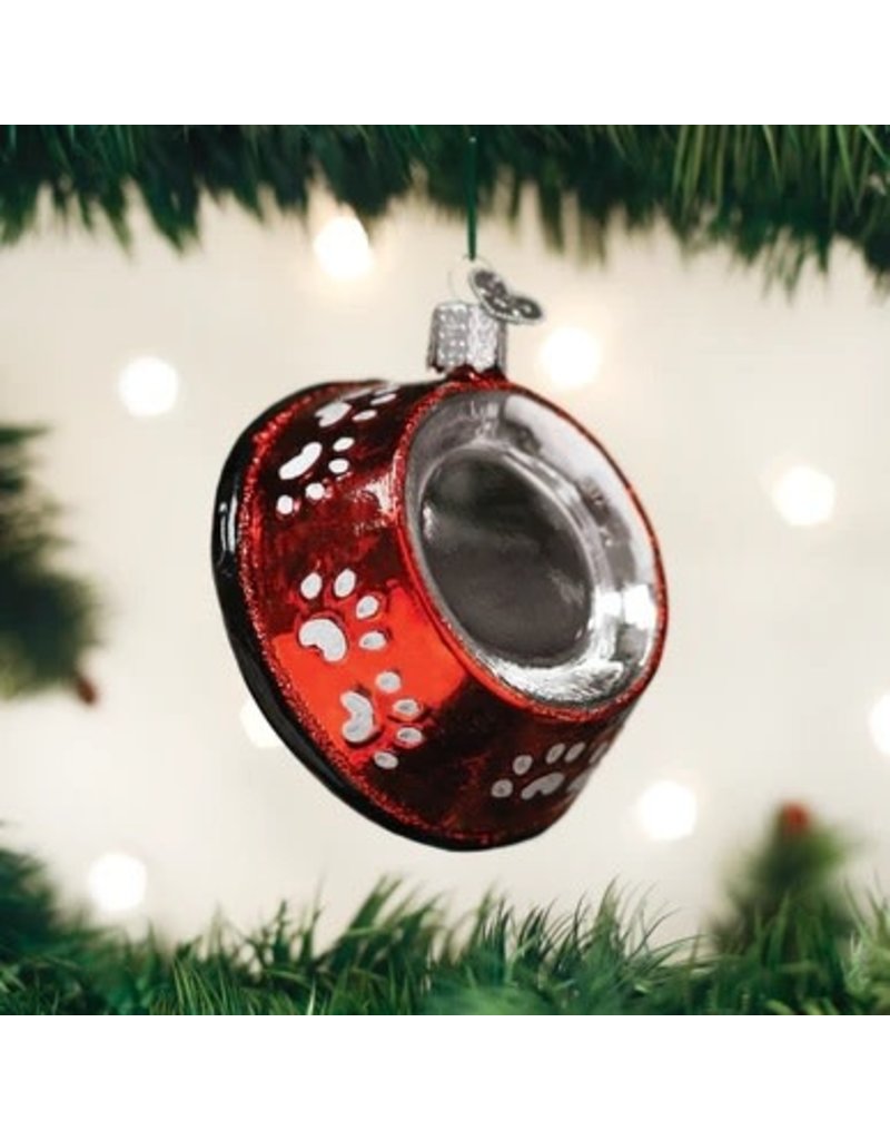 Old World Christmas Old World Christmas Ornament Dog Bowl