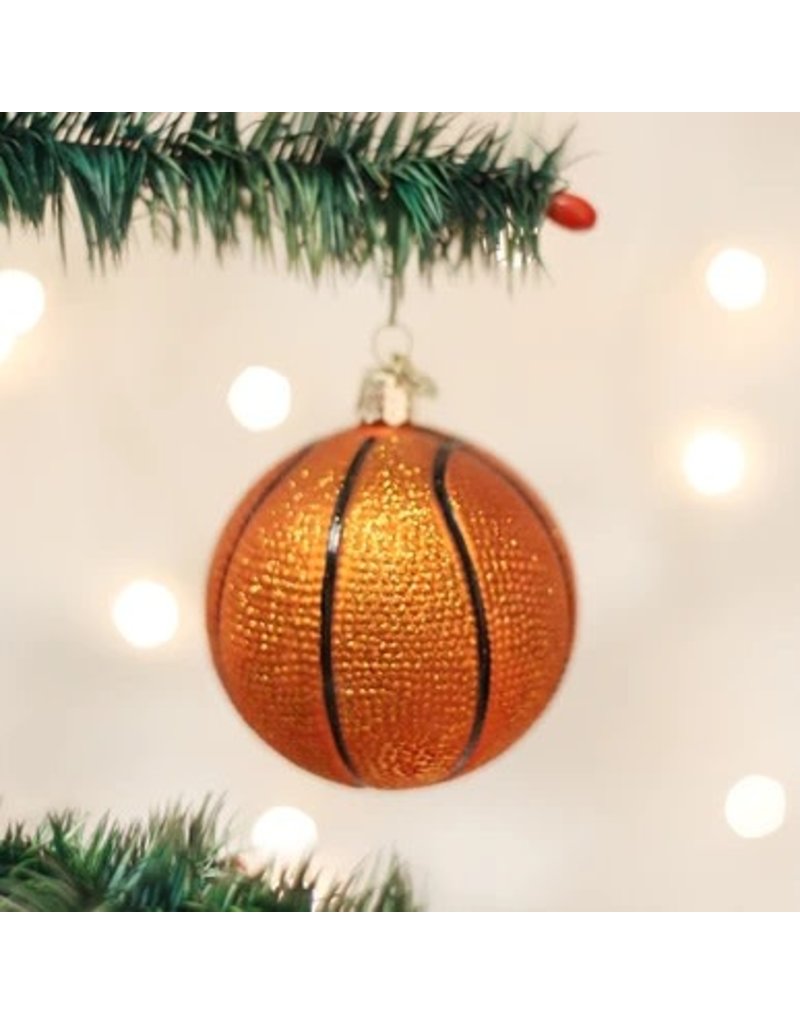 Old World Christmas Ornament Basketball