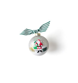 Coton Colors Ornament Santa on Rooftop