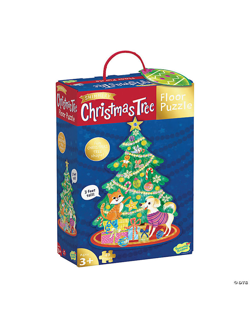 M/PK Floor Puzzle Christmas Tree
