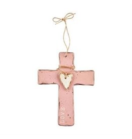 Mud Pie Mud Pie Stoneware Cross Love