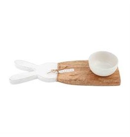 Mud Pie Easter Bunny Tray Dip Set