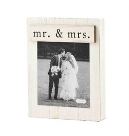 Mud Pie Mud Pie Mr Mrs Magnetic Block Frame