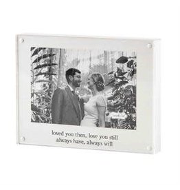 Mud Pie Mr. & Mrs. Wedding Keepsake Signable Frame